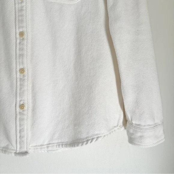 Outerknown Blanket Shirt, White, XS/Small - Picture 5 of 14
